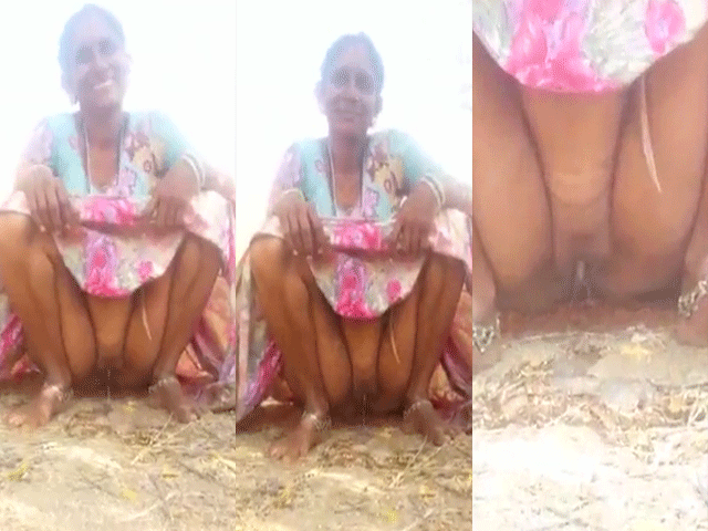 Dehati mature pussy pissing outdoors MMS sex clip